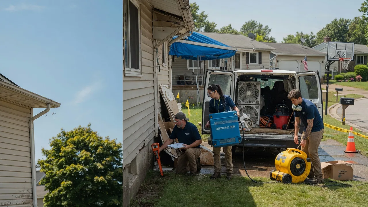 Ceiling Leak Cleanup in Ionia, NY near me